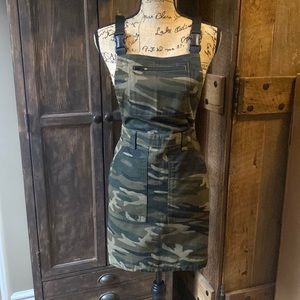 NWOT Topshop overall dress